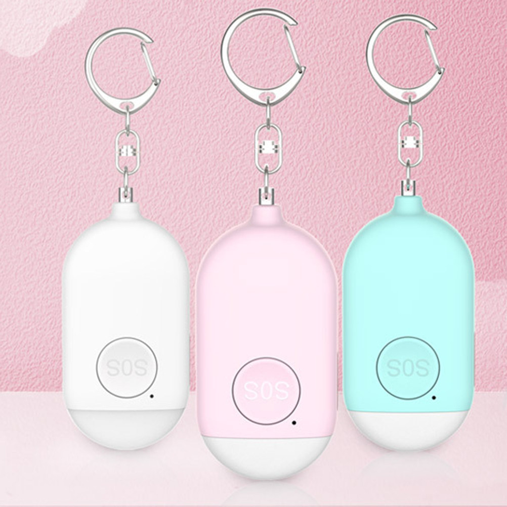 Personal Alarm Keychain - 1Pcs Mini Emergency Alarm 130Db Loud