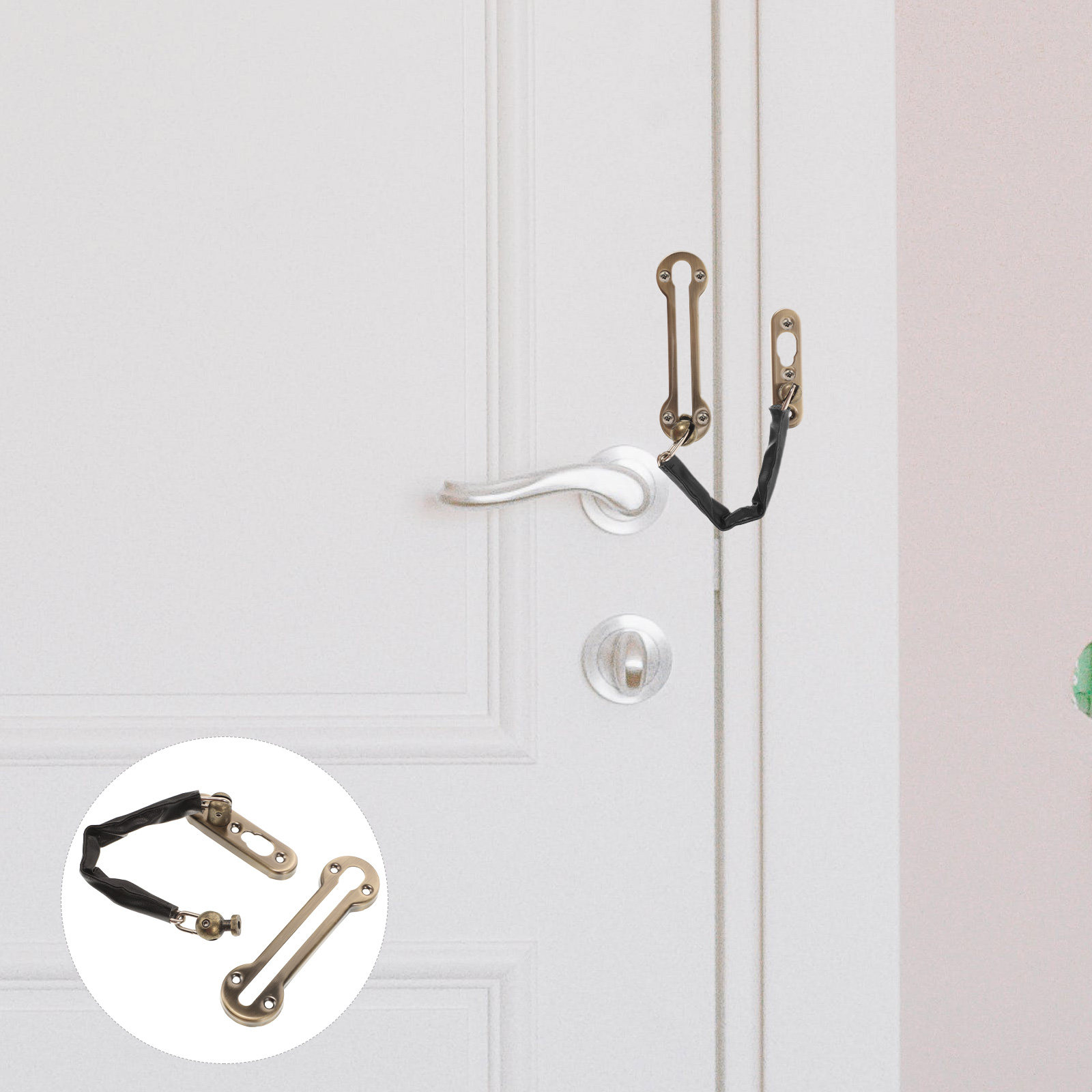 Heavy Duty Stainless Steel Doo - Security Chain Door avaliação e preço