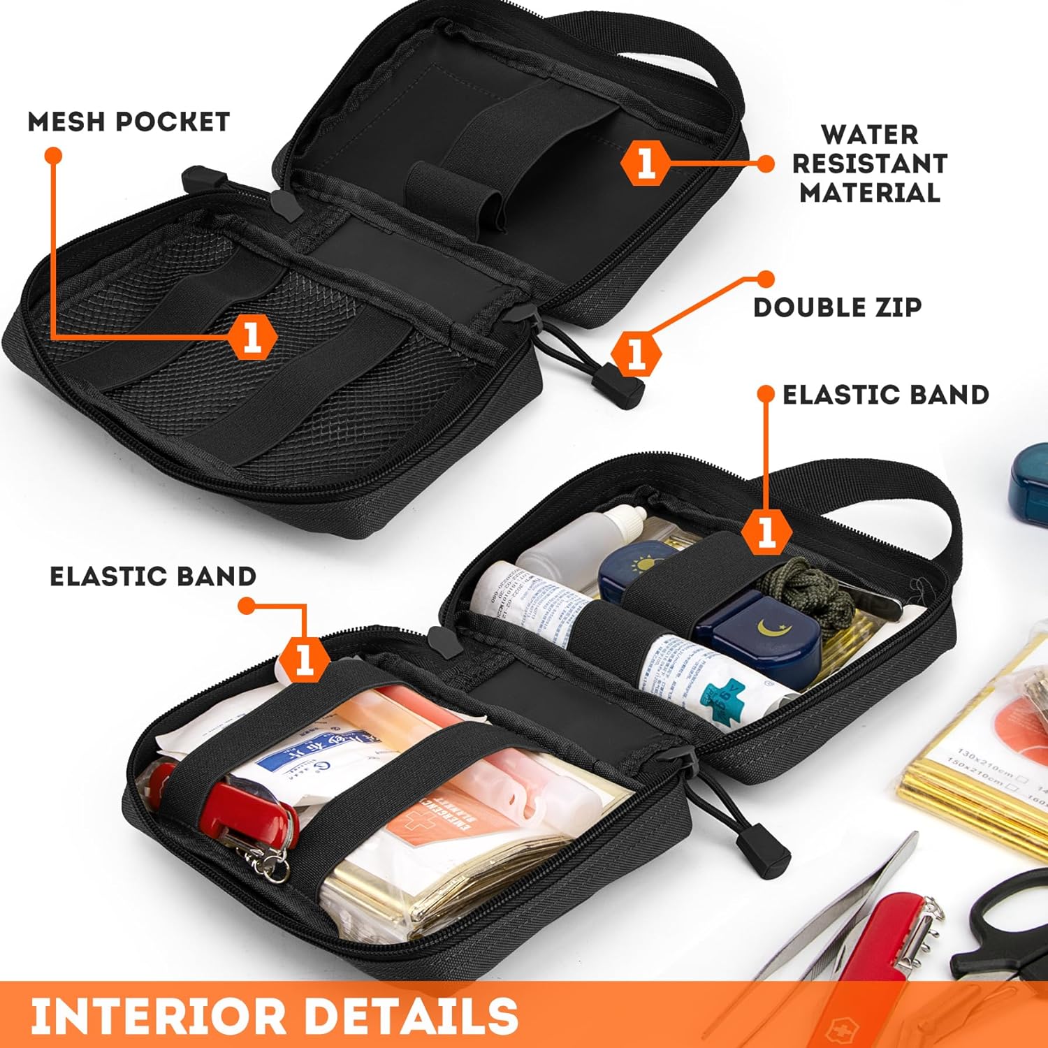 Tactical EMT Pouch, Upgrade IF - First Aid Bag Kit avaliação e preço