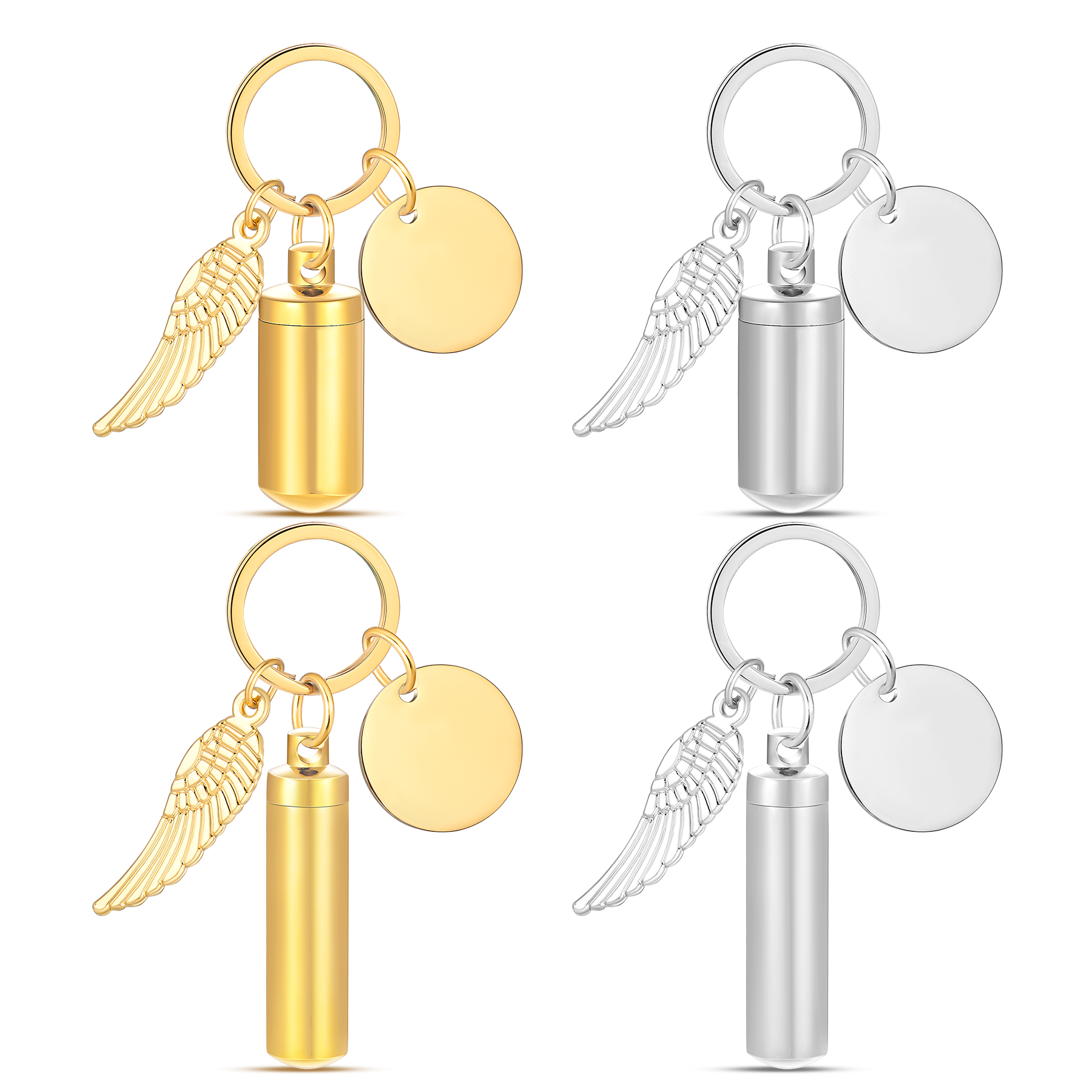 Personalized Cylinder Urn Keyc - Personal Alarm Keychain avaliação e preço