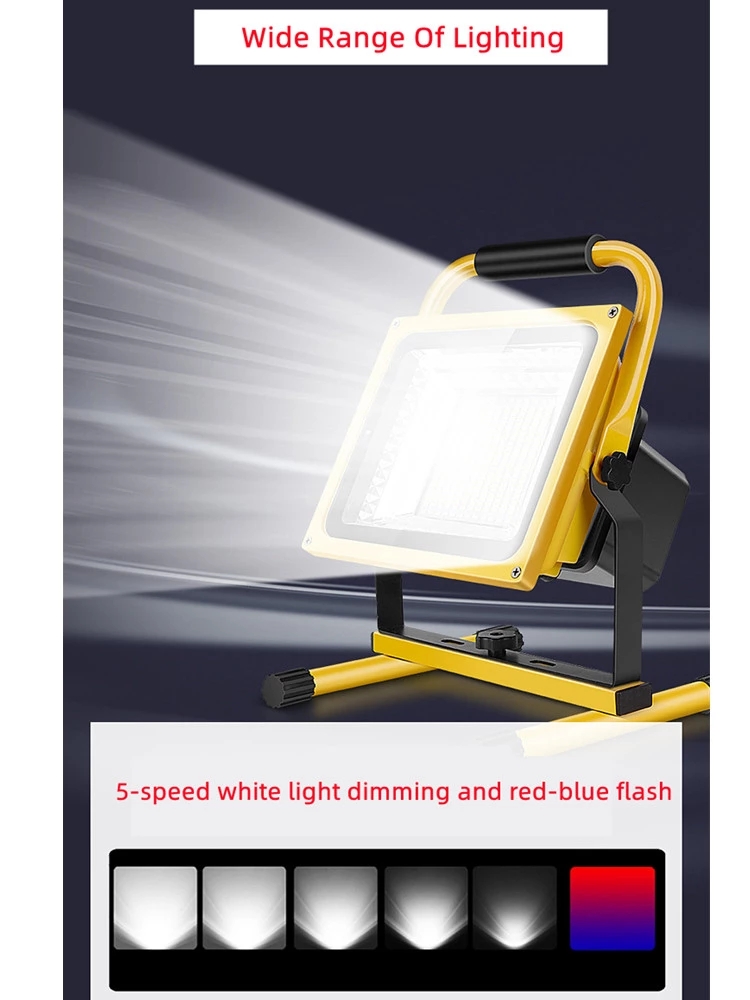 LED Strong Charging Floodlight - Power Outage Light avaliação e preço