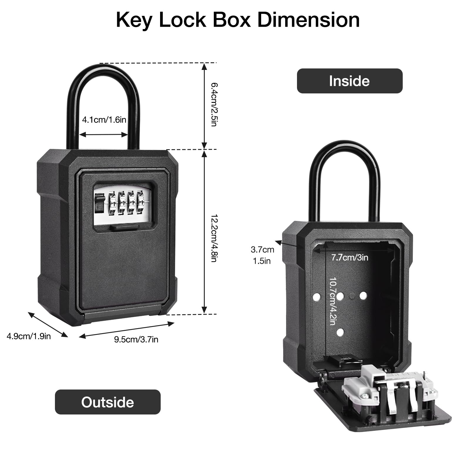 Alloy Security Key Lock Box Wa - Lockbox Key Secure avaliação e preço