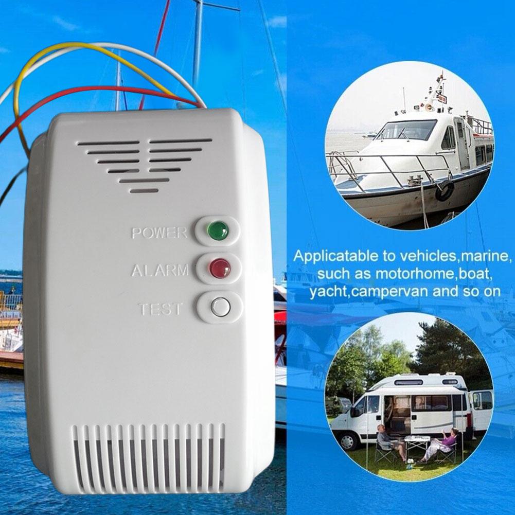 Propane Butane Sensor 12V Gas  - Smoke Detector Interconnected avaliação e preço