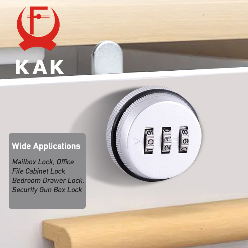 KAK Combination Cam Lock Cabin - Medicine Cabinet Lock avaliação e preço