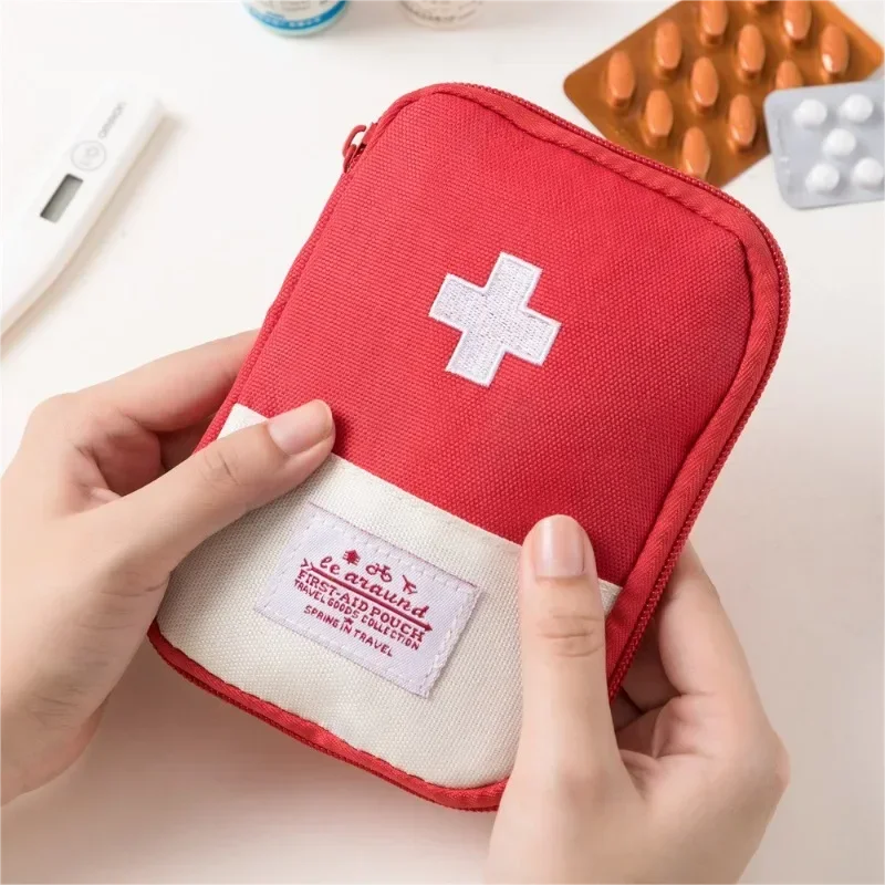 Mini Travel Medicine Bag Porta - First Aid Bag Kit avaliação e preço