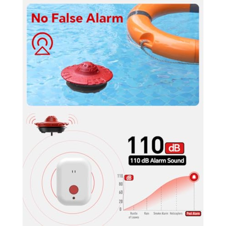 Pool Alarm Floating Safety Ala - Pool Alarm Float avaliação e preço