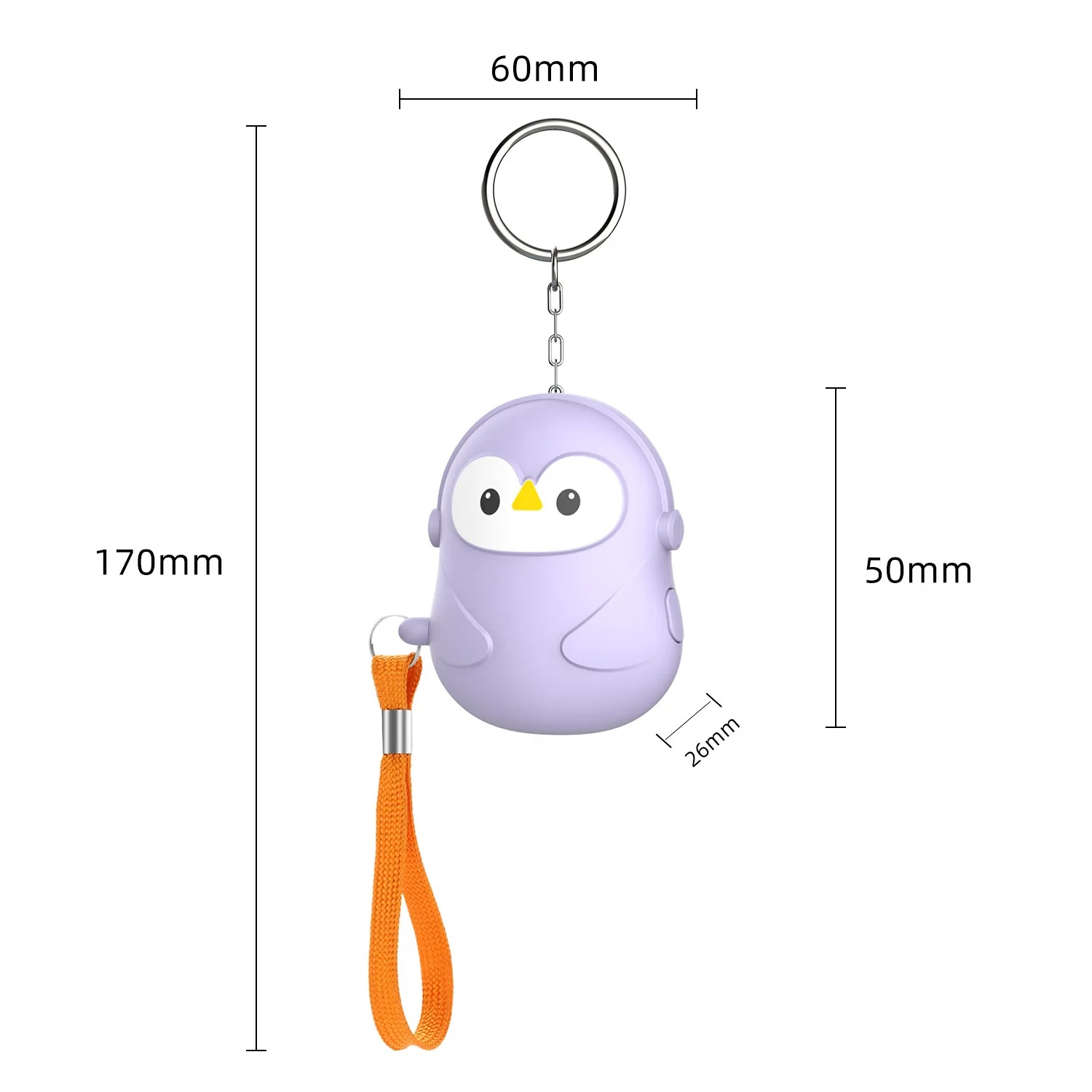 Personal Self Defense 5Pcs Ala - Personal Alarm Keychain avaliação e preço