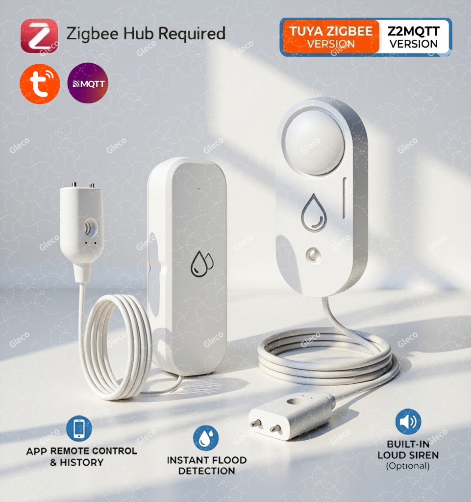 Zigbee Water Leak Sensor Flood - Water Alarm Sensor avaliação e preço