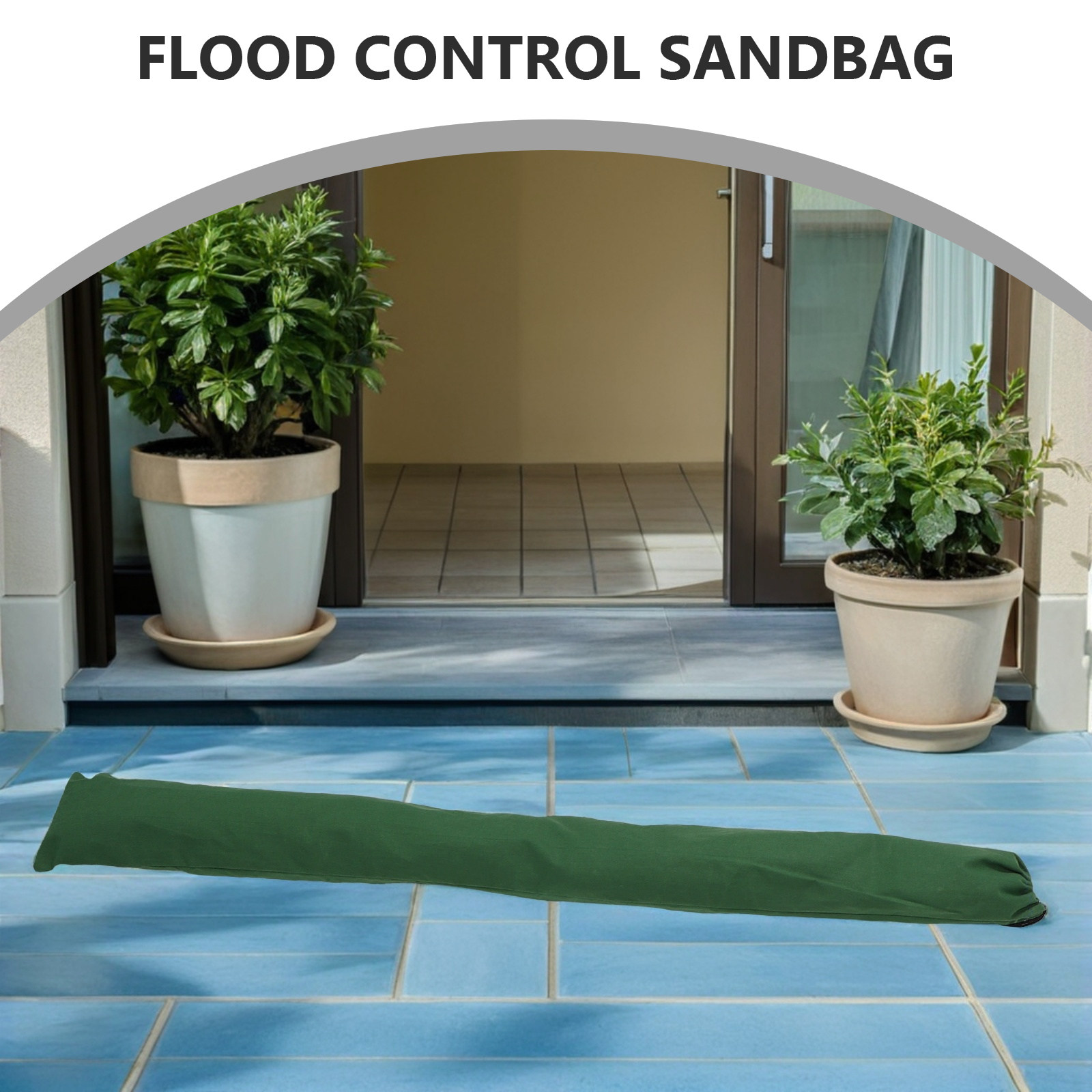 2Pcs Flood Sandbags Canvas Thi - Flood Barrier Bag avaliação e preço