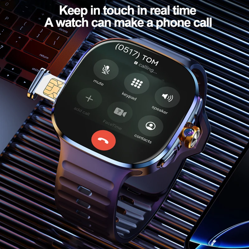 New Large Screen Smartwatch 4G - Window Lock Bar avaliação e preço