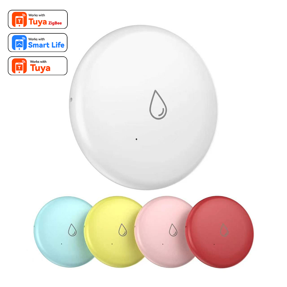 Zigbee Leakage Sensor LED Imme - Water Alarm Sensor avaliação e preço