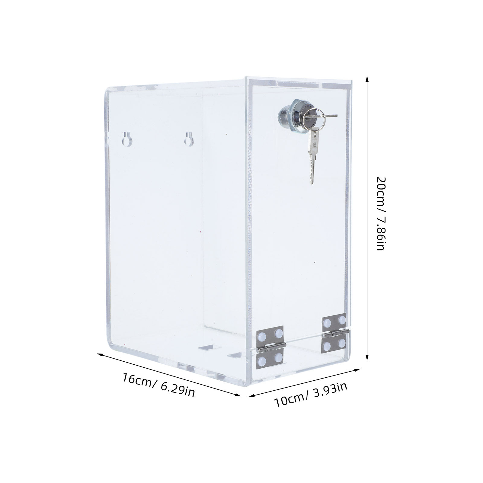 10-Compartment Acrylic Mobile  - Lockbox Key Secure avaliação e preço