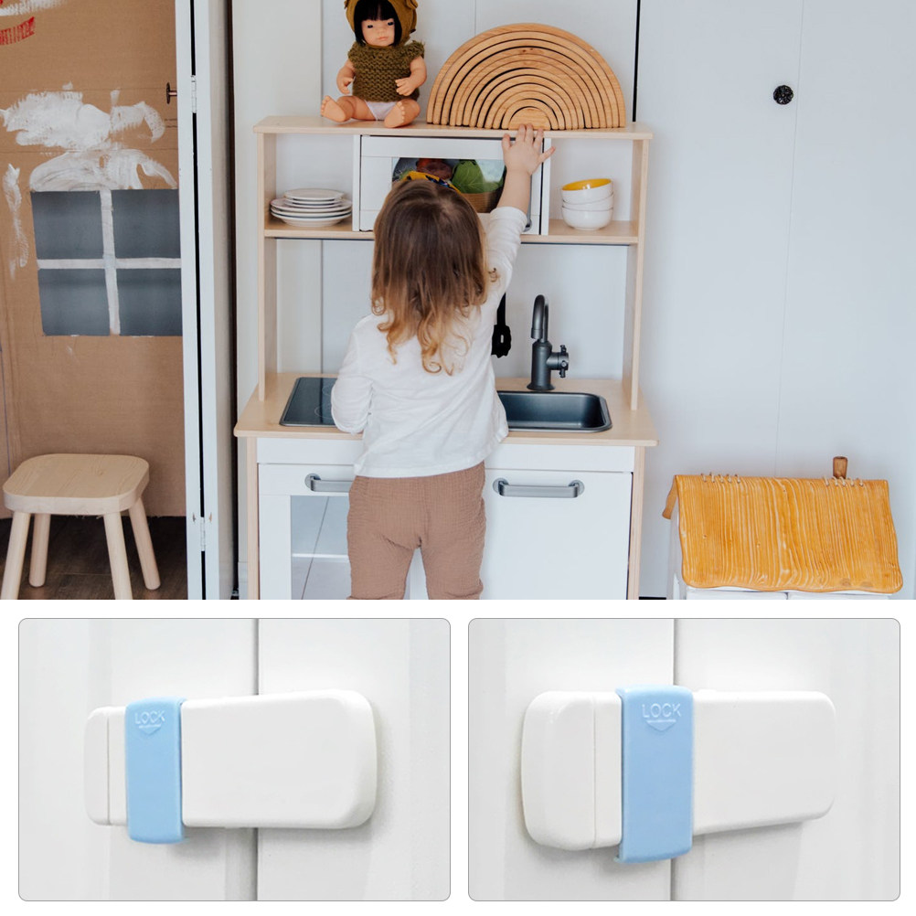 4Pcs Multifunctional Safety Lo - Medicine Cabinet Lock avaliação e preço