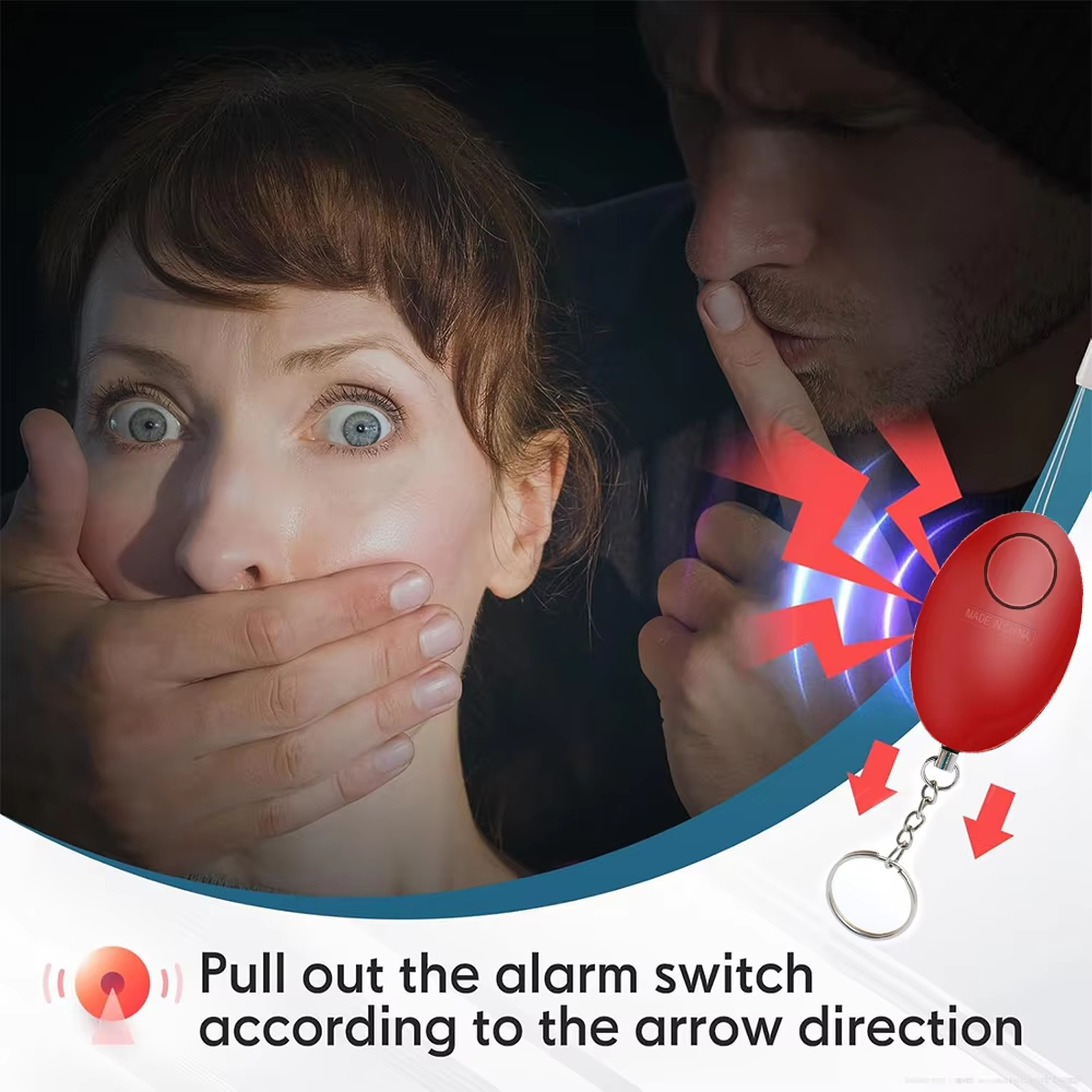 Cheap Self Defense Alarm 110dB - Personal Alarm Keychain avaliação e preço