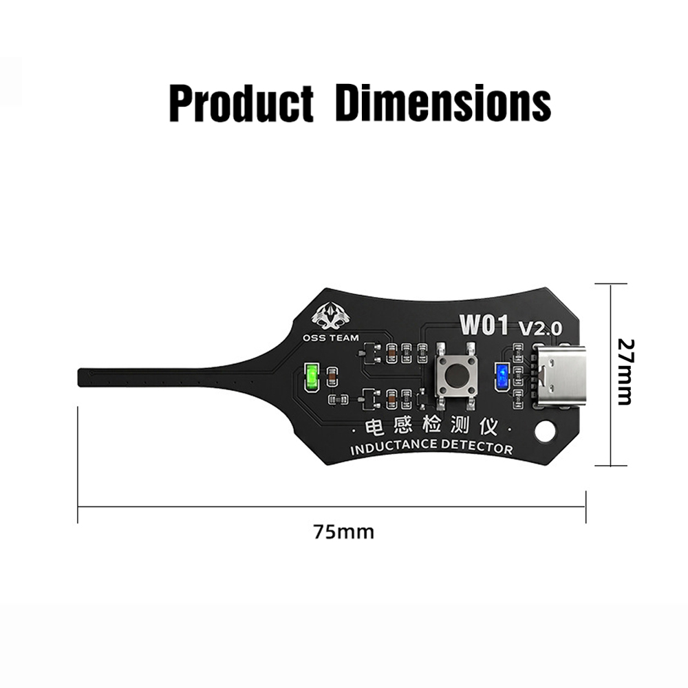 W01 Inductor Detector Tool Mot - Co Detector Plug avaliação e preço