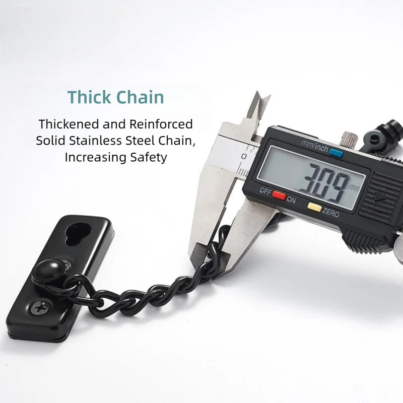 Multi-Color Stainless Steel An - Security Chain Door avaliação e preço