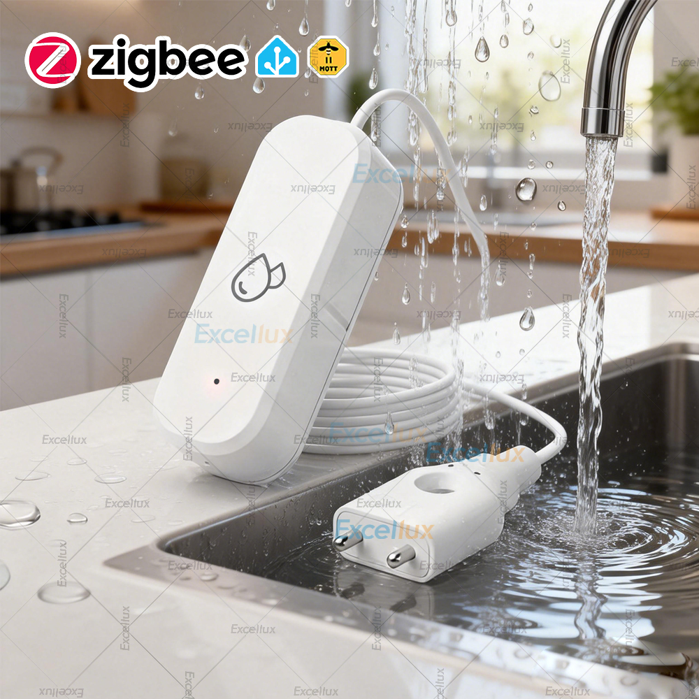 Zigbee Smart Water Leak Sensor - Water Alarm Sensor avaliação e preço