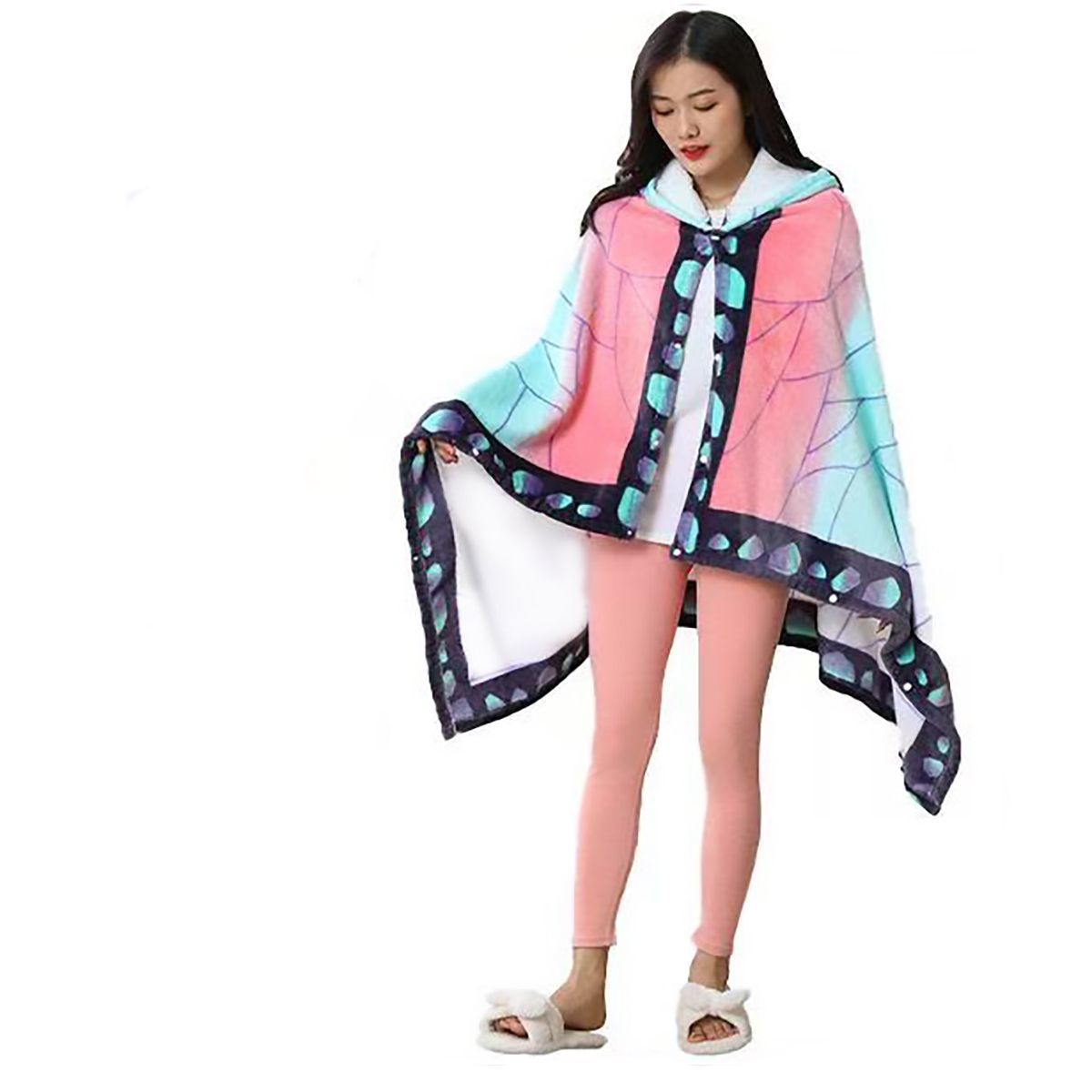Anime Flannel Blanket Hoodie S - Fire Blanket Kitchen avaliação e preço