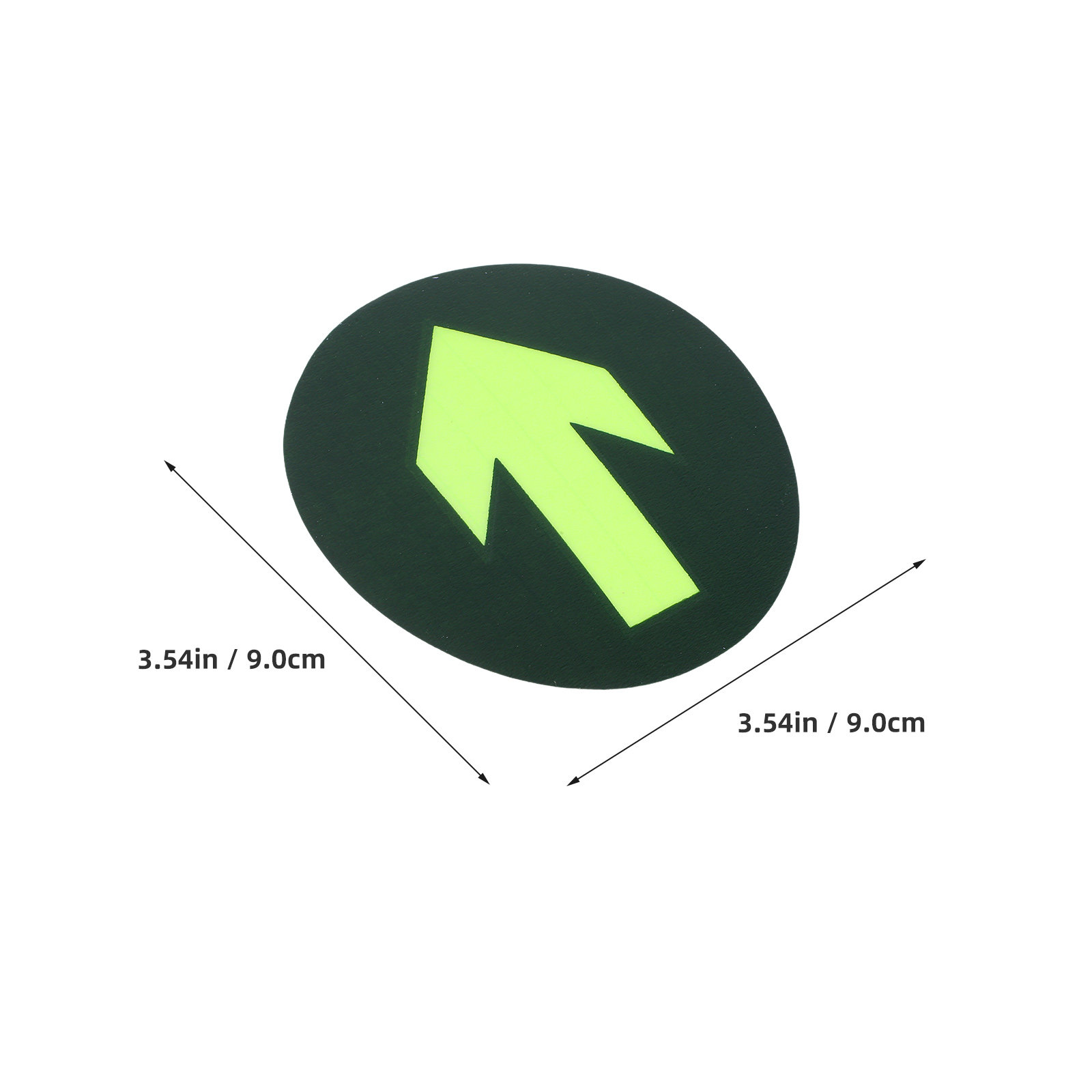 10Pcs Safety Floor Sticker Glo - Emergency Exit Sign avaliação e preço