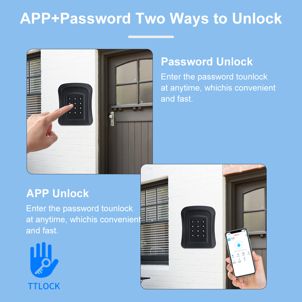 TTLock Wireless Key Box Waterp - Lockbox Key Secure avaliação e preço