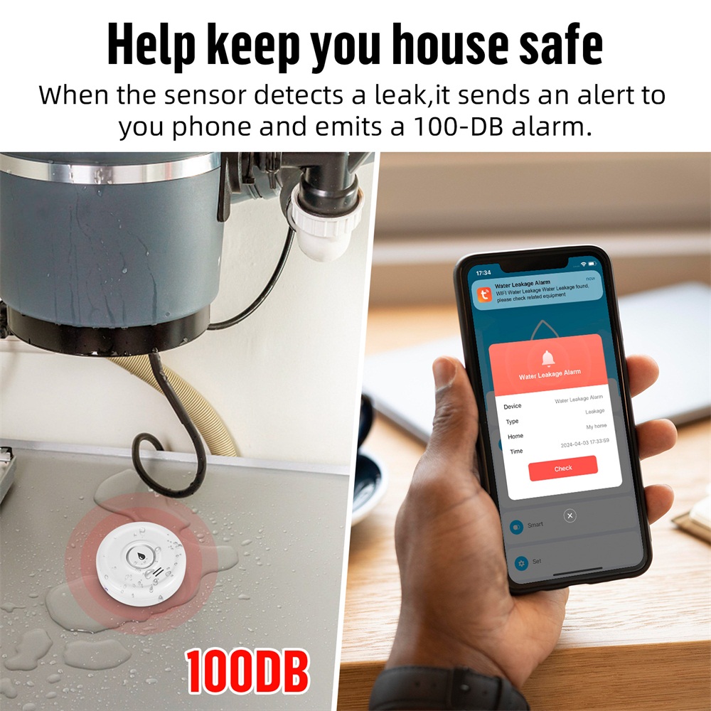 Fuers Water Leakage Detector S - Water Alarm Sensor avaliação e preço