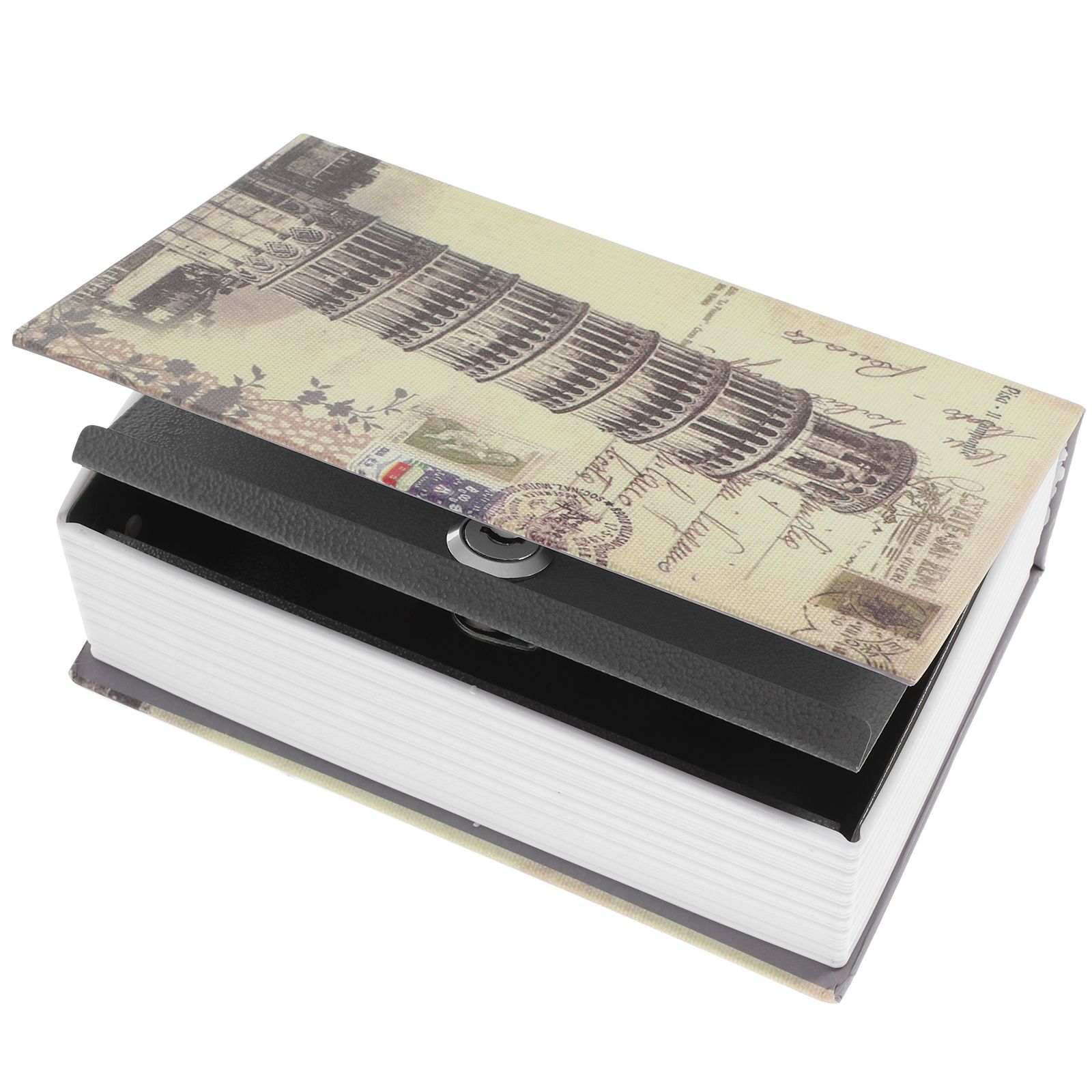 Realistic Book Design Lockable - Lockbox Key Secure avaliação e preço