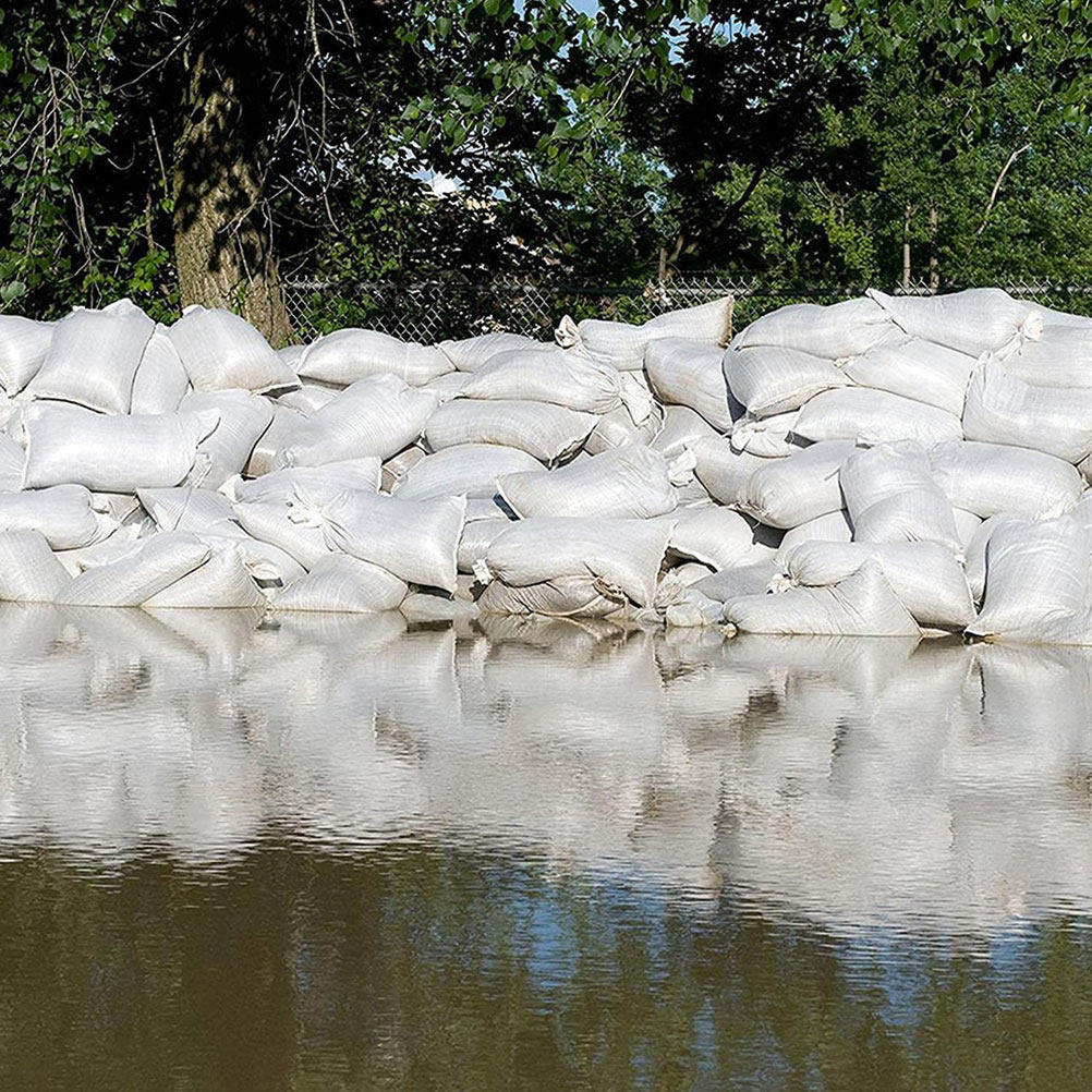 10Pcs Waterproof Woven Sandbag - Flood Barrier Bag avaliação e preço