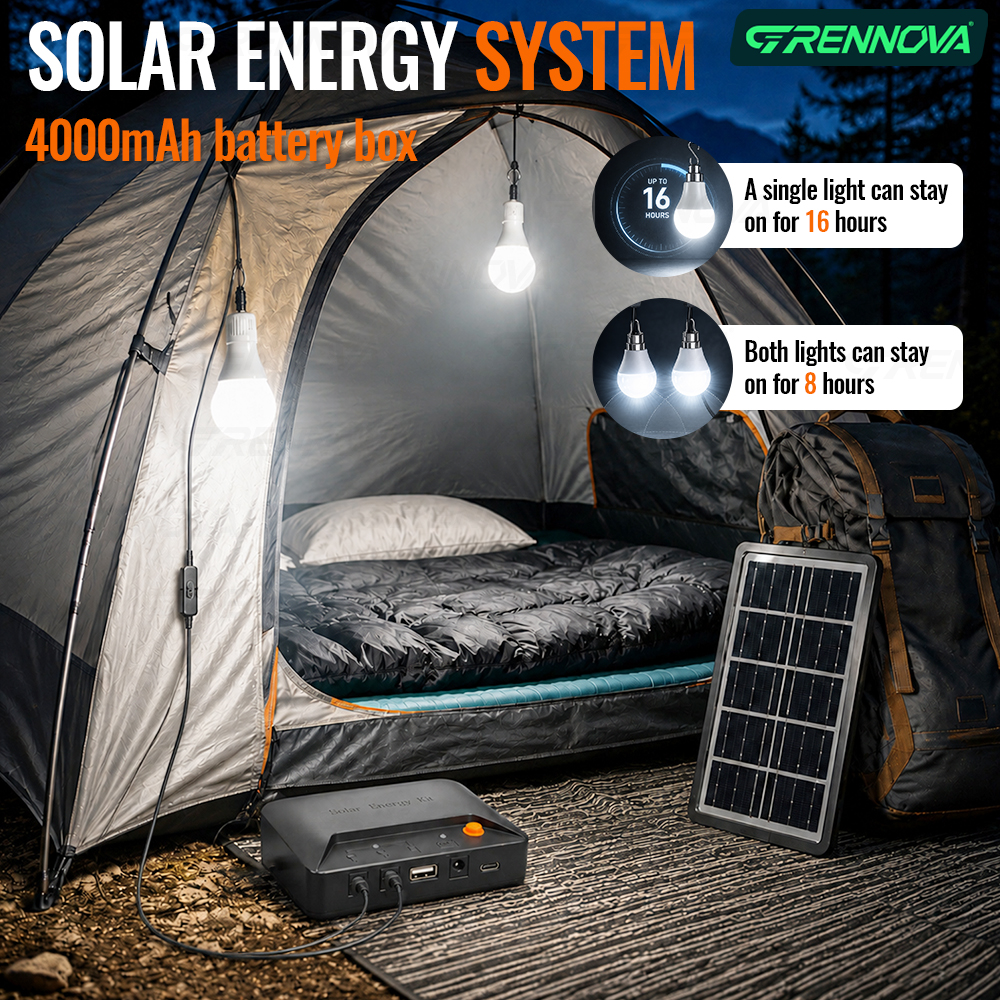 Grennova Portable Complete Sol - Power Outage Light avaliação e preço