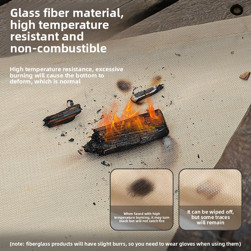 Outdoor Camping Fireproof Clot - Fire Blanket Kitchen avaliação e preço
