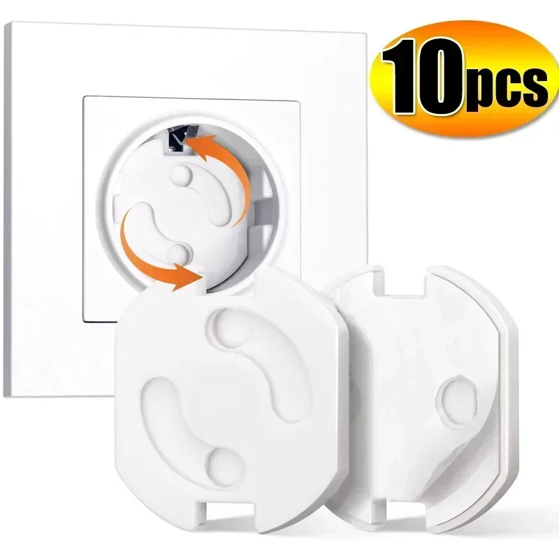1/10pcs  Baby Safety Child Ele - Outlet Cover Baby avaliação e preço