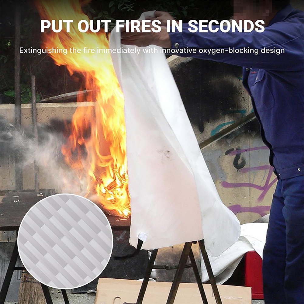 Fire Blanket 1/1.2/2M Easy & Q - Fire Blanket Kitchen avaliação e preço