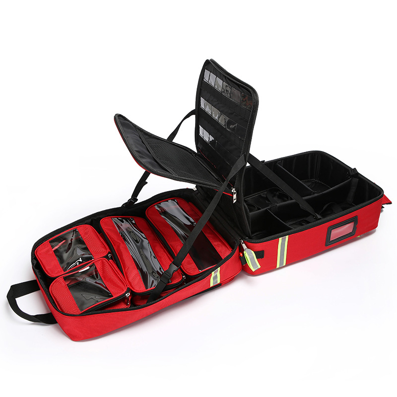 Large Capacity Empty Trolley F - First Aid Bag Kit avaliação e preço