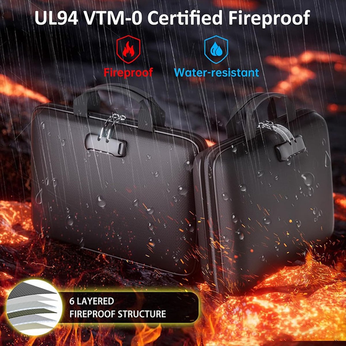 Fireproof Document Organizer B - Fire Safe Document avaliação e preço