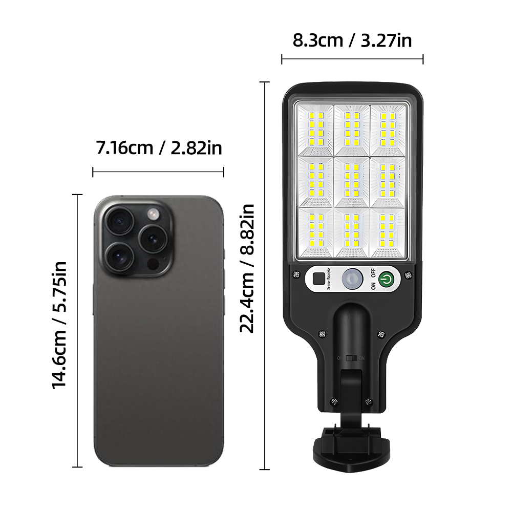 1/8pc Solar Outdoor Floodlight - Power Outage Light avaliação e preço