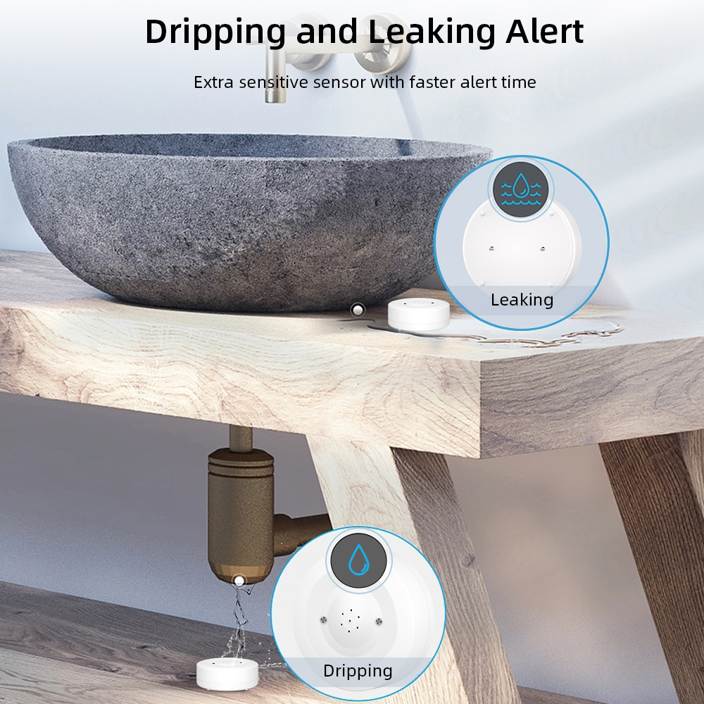 Household water leakage alarm  - Water Alarm Sensor avaliação e preço