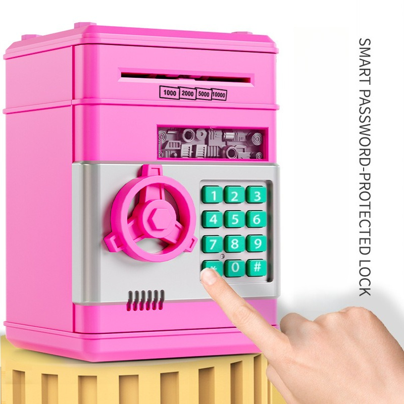 Creative Kids Piggy Bank Autom - Lockbox Key Secure avaliação e preço