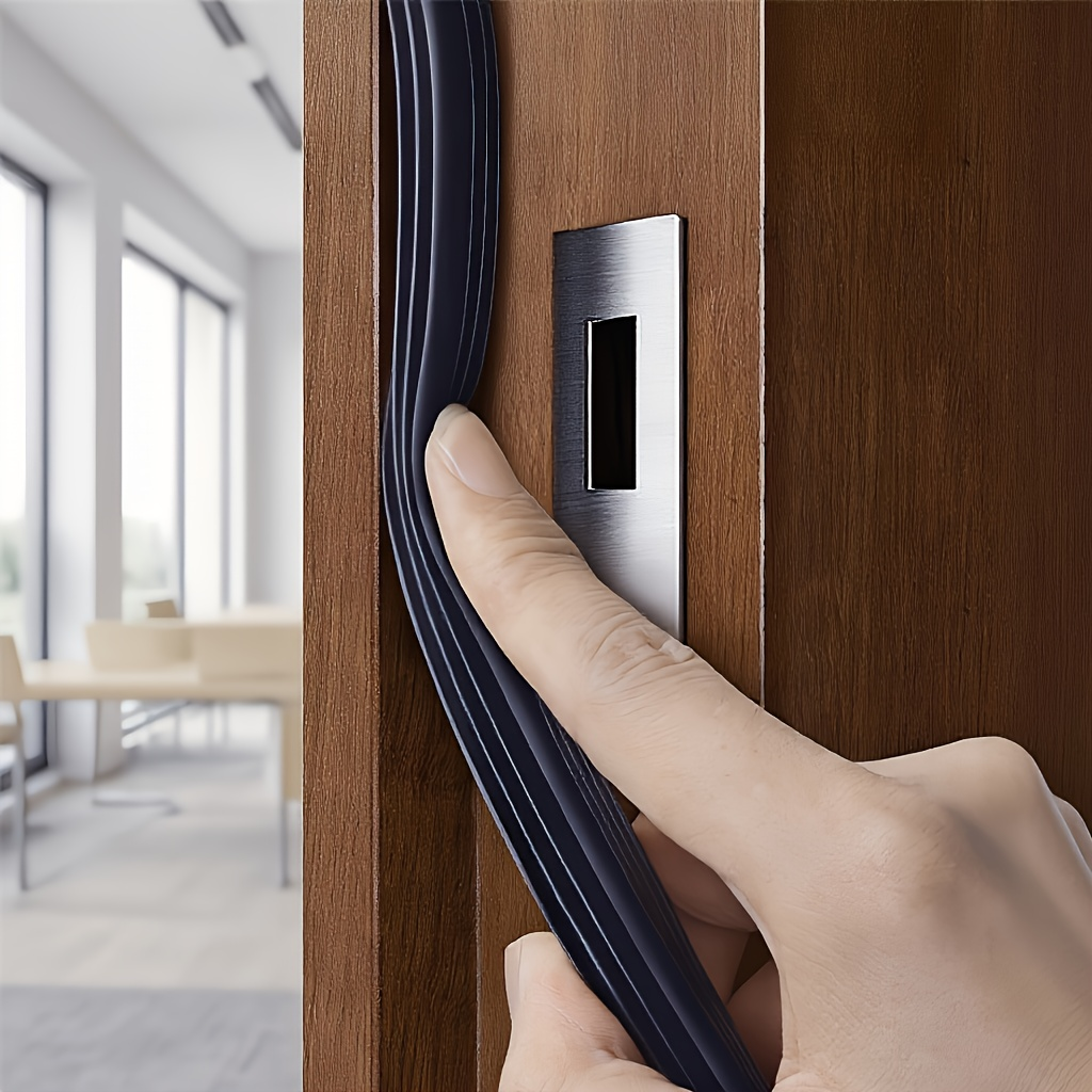 1pc Self-Adhesive Rubber Door  - Window Lock Bar avaliação e preço